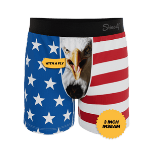 The Mascot | American Flag Boxers - Bawston & Tucker - Boxers - Loose