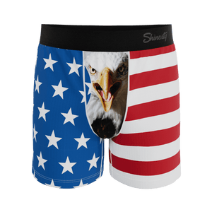 The Mascot | American Flag Boxers - Bawston & Tucker - Boxers - Loose