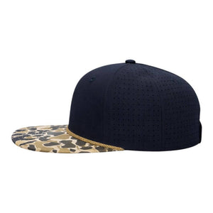 The Park Wholesale - Blank Rope Hats Camo 5-Panel Snapback - Bawston & Tucker -