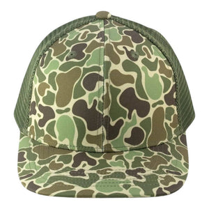The Park Wholesale - Blank Rope Hats Camo 5-Panel Snapback - Bawston & Tucker -