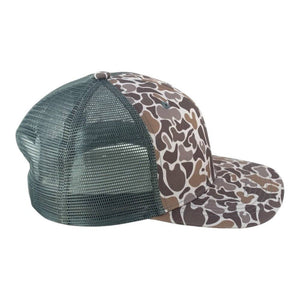 The Park Wholesale - Blank Rope Hats Camo 5-Panel Snapback - Bawston & Tucker -