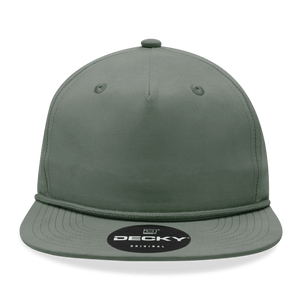 The Park Wholesale - Decky 6032 - Classic Rope Cap, 5 Panel Flat Bill Hat, Snapback - Bawston & Tucker -