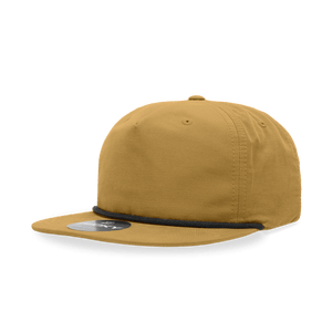 The Park Wholesale - Decky 6032 - Classic Rope Cap, 5 Panel Flat Bill Hat, Snapback - Bawston & Tucker -