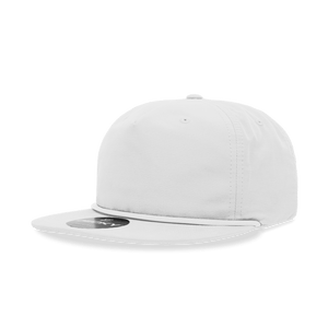 The Park Wholesale - Decky 6032 - Classic Rope Cap, 5 Panel Flat Bill Hat, Snapback - Bawston & Tucker -