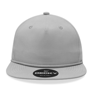The Park Wholesale - Decky 6032 - Classic Rope Cap, 5 Panel Flat Bill Hat, Snapback - Bawston & Tucker -