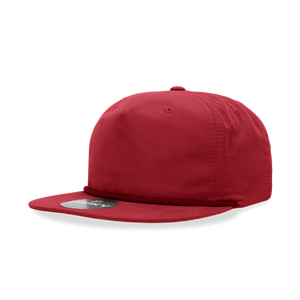 The Park Wholesale - Decky 6032 - Classic Rope Cap, 5 Panel Flat Bill Hat, Snapback - Bawston & Tucker -