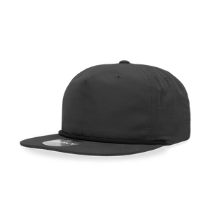 The Park Wholesale - Decky 6032 - Classic Rope Cap, 5 Panel Flat Bill Hat, Snapback - Bawston & Tucker -