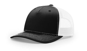 The Park Wholesale - Richardson 112FP - 5-Panel Premium Trucker Snapback Hat - Bawston & Tucker -