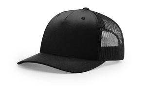 The Park Wholesale - Richardson 112FP - 5-Panel Premium Trucker Snapback Hat - Bawston & Tucker -