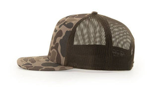 The Park Wholesale - Richardson 112PFP Printed Five Panel Trucker - Duck Camo Colors - Bawston & Tucker -