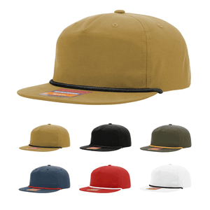 The Park Wholesale - Richardson 256 - Grandpa, 5-Panel Premium Rope Cap, Snapback - Bawston & Tucker -