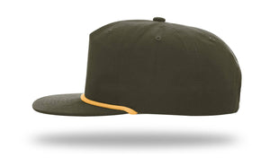 The Park Wholesale - Richardson 256 Grandpa Pinch 5-Panel Hat, Rope Cap, Umpqua - Bawston & Tucker -