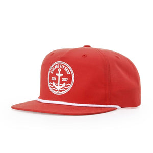 The Park Wholesale - Richardson 256 Grandpa Pinch 5-Panel Hat, Rope Cap, Umpqua - Bawston & Tucker -