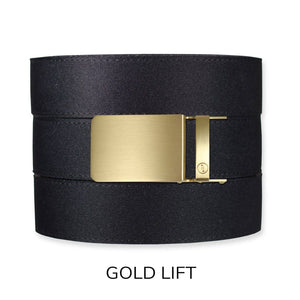 Tough Apparel - Black Canvas+ Ratchet Belt & Buckle Set - Bawston & Tucker - 
