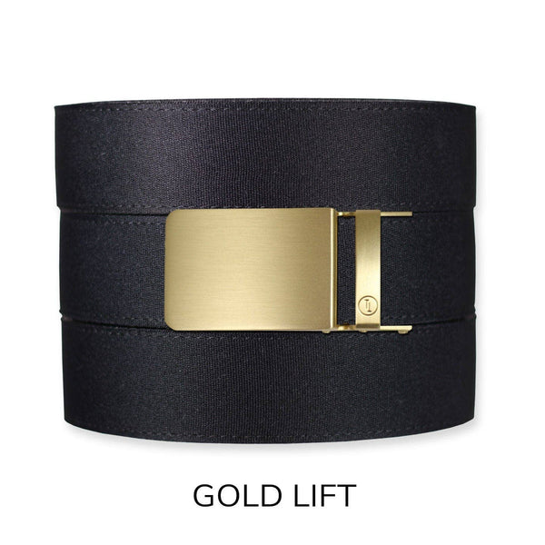 Tough Apparel - Black Canvas+ Ratchet Belt & Buckle Set - Bawston & Tucker - 