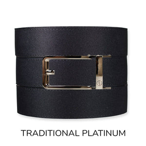Tough Apparel - Black Canvas+ Ratchet Belt & Buckle Set - Bawston & Tucker - 