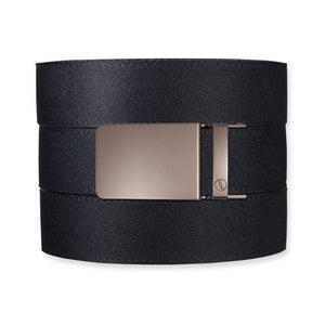 Tough Apparel - Black Canvas+ Ratchet Belt & Buckle Set - Bawston & Tucker - 