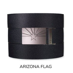Tough Apparel - Black Canvas+ Ratchet Belt & Buckle Set - Bawston & Tucker - 