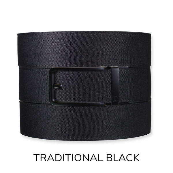 Tough Apparel - Black Canvas+ Ratchet Belt & Buckle Set - Bawston & Tucker - 