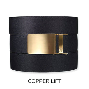 Tough Apparel - Black Canvas+ Ratchet Belt & Buckle Set - Bawston & Tucker - 