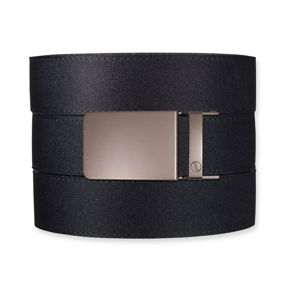 Tough Apparel - Black Canvas+ Ratchet Belt & Buckle Set - Bawston & Tucker - 