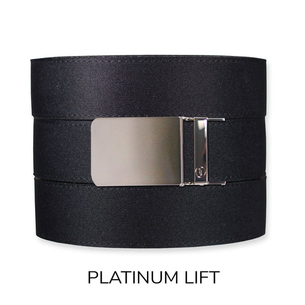 Tough Apparel - Black Canvas+ Ratchet Belt & Buckle Set - Bawston & Tucker - 