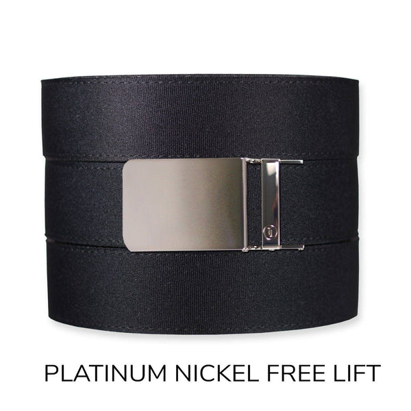 Tough Apparel - Black Canvas+ Ratchet Belt & Buckle Set - Bawston & Tucker - 
