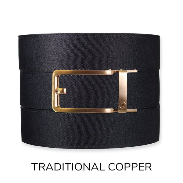Tough Apparel - Black Canvas+ Ratchet Belt & Buckle Set - Bawston & Tucker - 