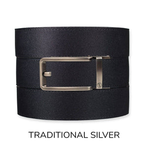 Tough Apparel - Black Canvas+ Ratchet Belt & Buckle Set - Bawston & Tucker - 