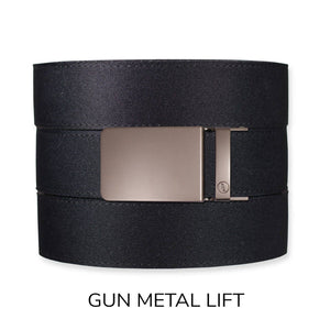 Tough Apparel - Black Canvas+ Ratchet Belt & Buckle Set - Bawston & Tucker - 