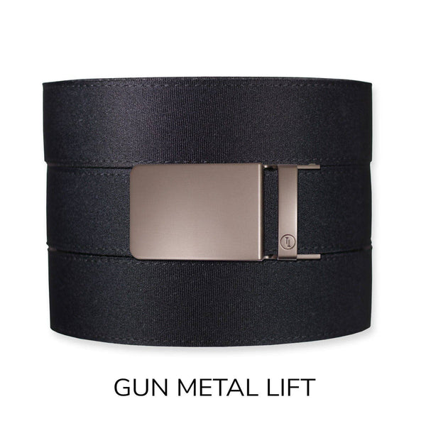 Tough Apparel - Black Canvas+ Ratchet Belt & Buckle Set - Bawston & Tucker - 