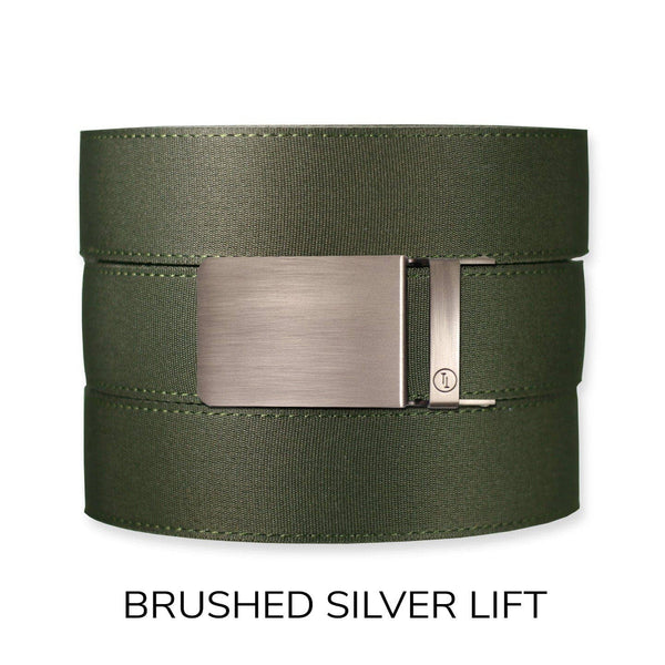 Tough Apparel - Forest Canvas+ Ratchet Belt & Buckle Set - Bawston & Tucker - 