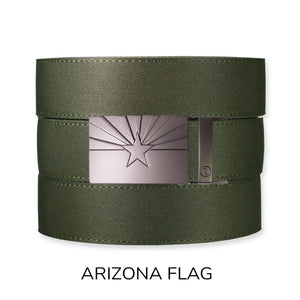 Tough Apparel - Forest Canvas+ Ratchet Belt & Buckle Set - Bawston & Tucker - 