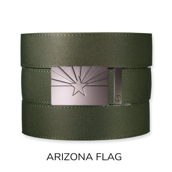 Tough Apparel - Forest Canvas+ Ratchet Belt & Buckle Set - Bawston & Tucker - 