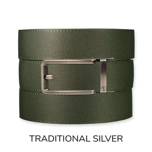Tough Apparel - Forest Canvas+ Ratchet Belt & Buckle Set - Bawston & Tucker - 