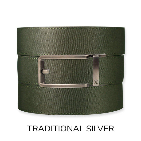 Tough Apparel - Forest Canvas+ Ratchet Belt & Buckle Set - Bawston & Tucker - 