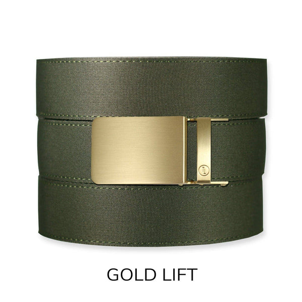 Tough Apparel - Forest Canvas+ Ratchet Belt & Buckle Set - Bawston & Tucker - 
