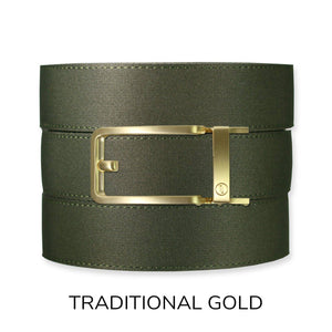 Tough Apparel - Forest Canvas+ Ratchet Belt & Buckle Set - Bawston & Tucker - 
