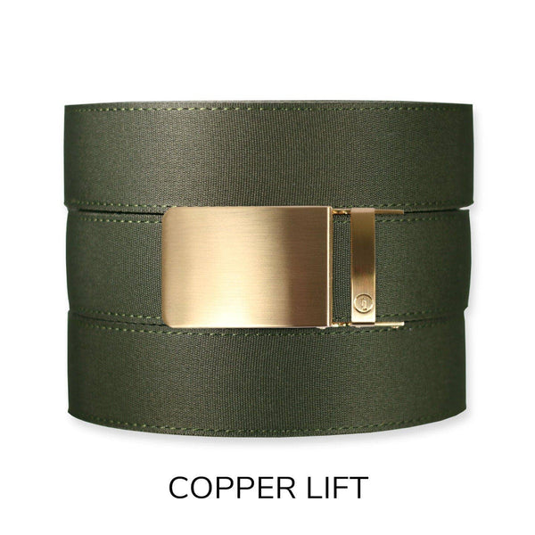 Tough Apparel - Forest Canvas+ Ratchet Belt & Buckle Set - Bawston & Tucker - 