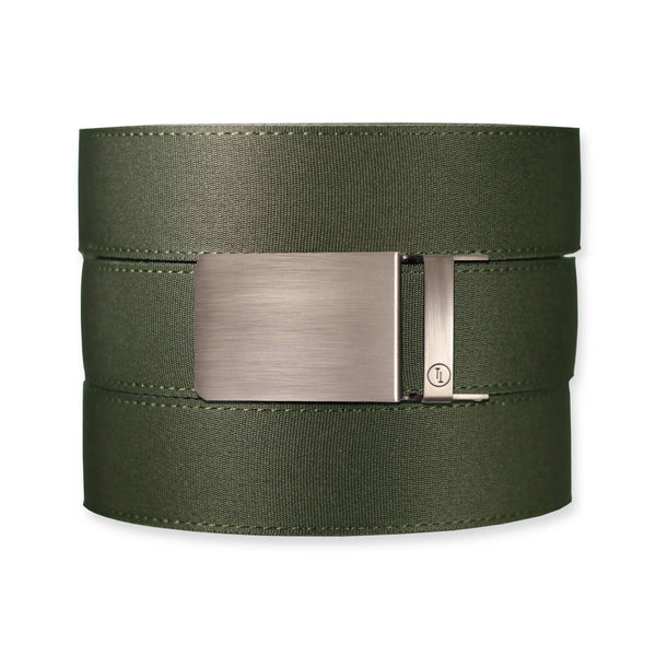 Tough Apparel - Forest Canvas+ Ratchet Belt & Buckle Set - Bawston & Tucker - 