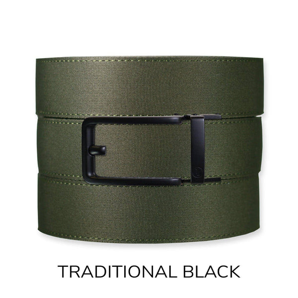 Tough Apparel - Forest Canvas+ Ratchet Belt & Buckle Set - Bawston & Tucker - 