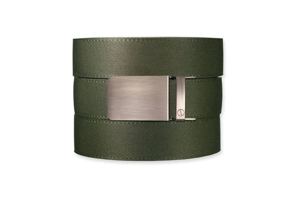 Tough Apparel - Forest Canvas+ Ratchet Belt & Buckle Set - Bawston & Tucker - 