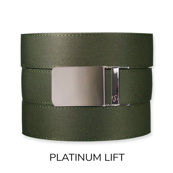 Tough Apparel - Forest Canvas+ Ratchet Belt & Buckle Set - Bawston & Tucker - 