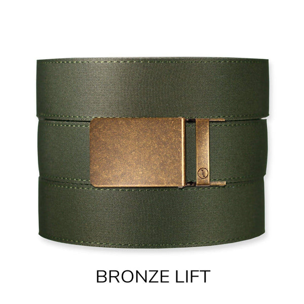Tough Apparel - Forest Canvas+ Ratchet Belt & Buckle Set - Bawston & Tucker - 