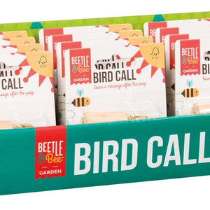 Toysmith - Beetle & Bee Bird Call - FSC Certified, Outdoor Play - Bawston & Tucker - 