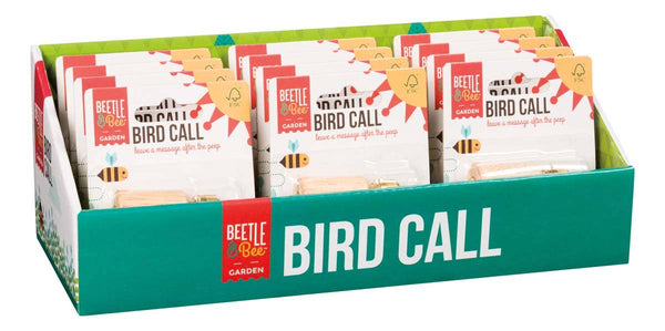 Toysmith - Beetle & Bee Bird Call - FSC Certified, Outdoor Play - Bawston & Tucker - 