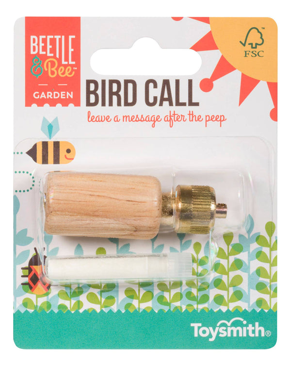 Toysmith - Beetle & Bee Bird Call - FSC Certified, Outdoor Play - Bawston & Tucker - 