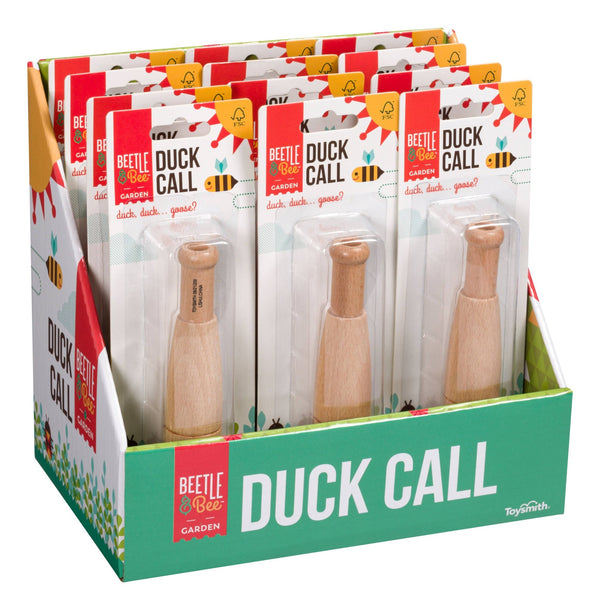 Toysmith - Beetle & Bee Duck Call - FSC Certified Wood - Outdoor Play - Bawston & Tucker - 