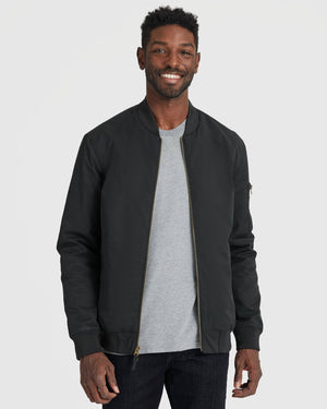 True Classic - Bomber Jacket | Black - Bawston & Tucker - 