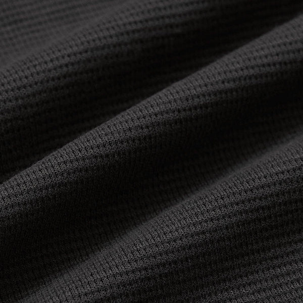 True Classic - Carbon Waffle Hoodie - Bawston & Tucker - 